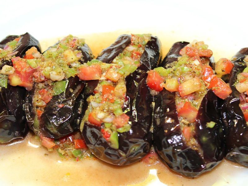 pickled eggplant