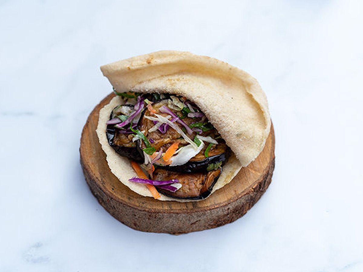 Fried Eggplant Sandwich