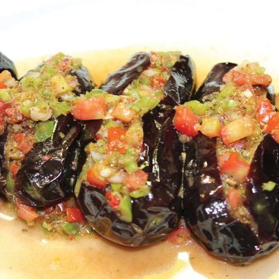 Pickled eggplant