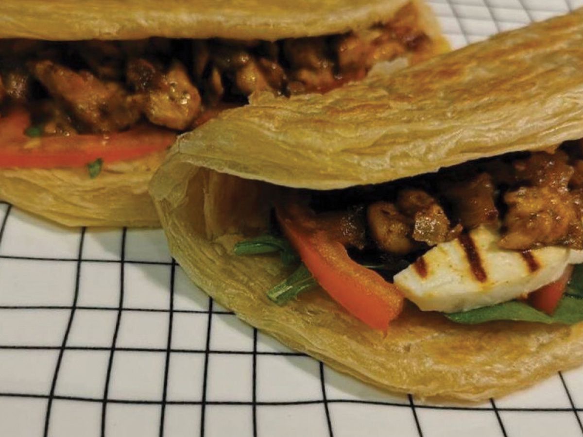 Burger Paratha