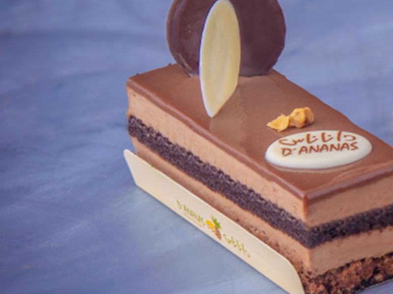 Praline Hazelnut Gateau