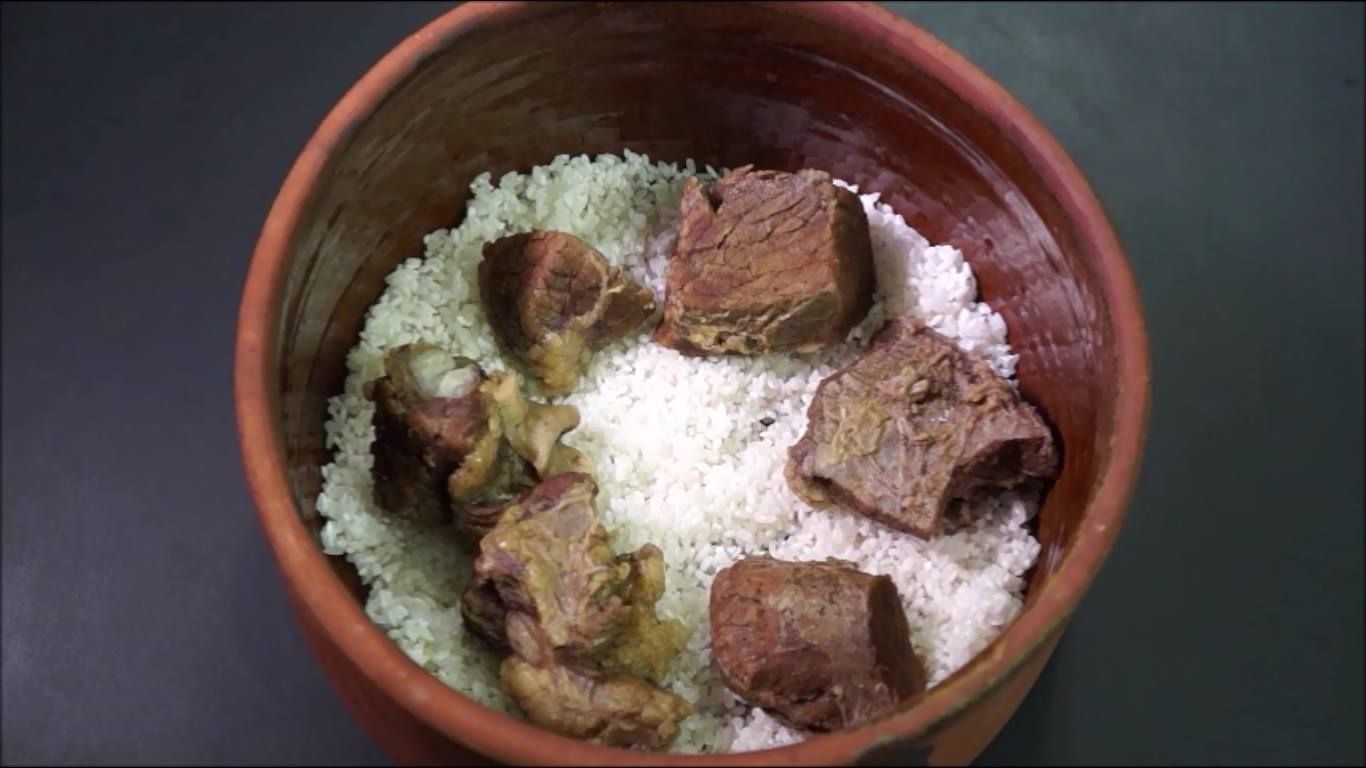 Bram Rice With Meat