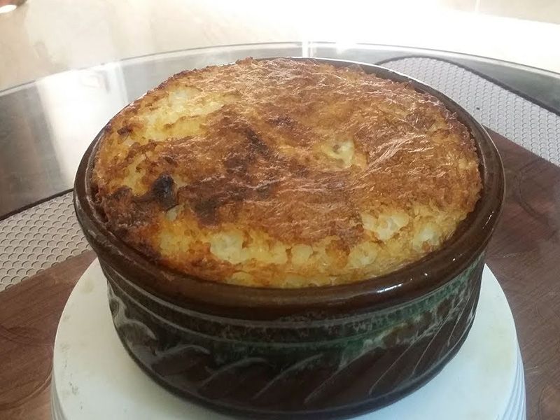 Oven Baked Rice Bram
