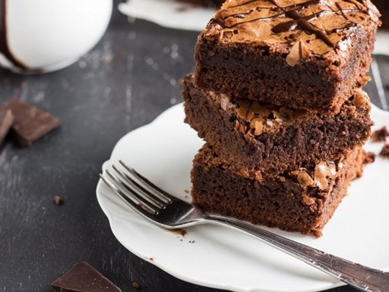 Mix Chocolate Brownie's Cake