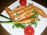 Fried Red Mullet Fish