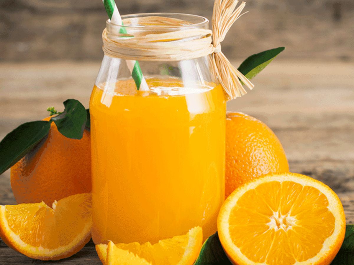 Fresh orange juice