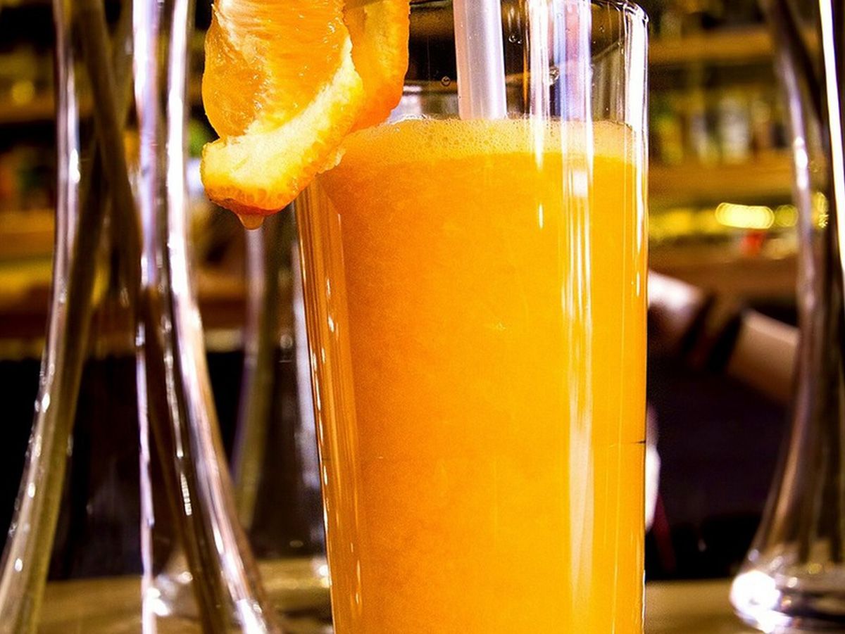 Fresh Orange Carrots Juice