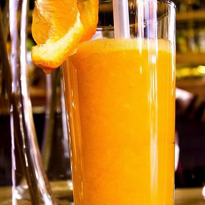Fresh Orange Carrots Juice