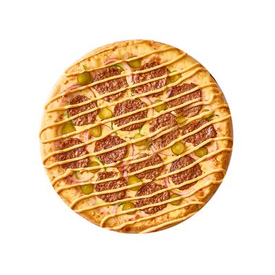 Smoky Texas Burger Special Pizza