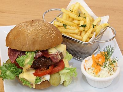 Marshmallo Big Beef Burger Combo