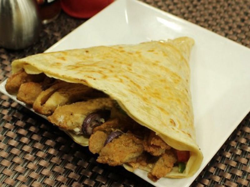 Beef Burger Crepe
