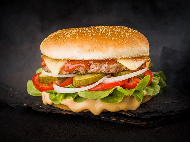 Smoked Chicken Burger