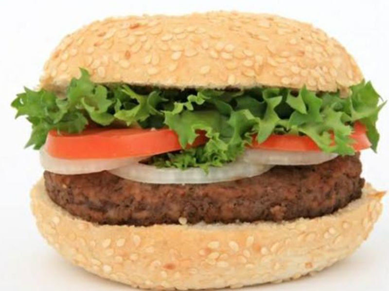 El Fallah Beef Burger Jumbo Sandwich