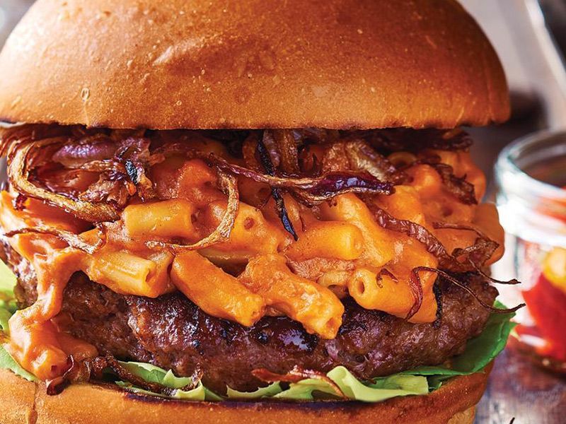 American Burger Sandwich