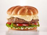 On Fire Burger Sandwich