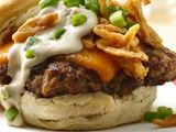 Italian Beef Burger Sandwich