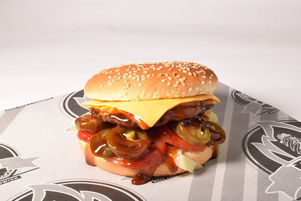 BBQ Beef Burger Sandwich