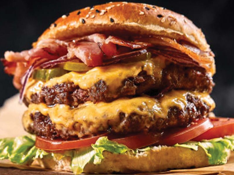 BBQ Beef Burger Sandwich