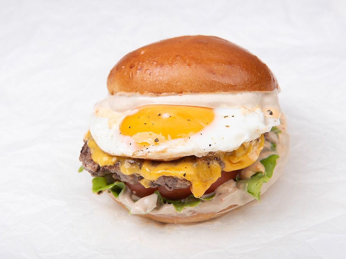 Burger With Egg