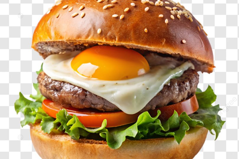 Sandwich Burger with eggs