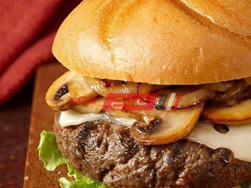 Burger With Mushroom Sandwich