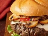 Burger With Mushroom Sandwich