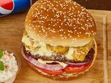 Volcano Cheese Burger Sandwich