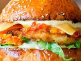 Borkan Beef Burger With Cheese Sandwich