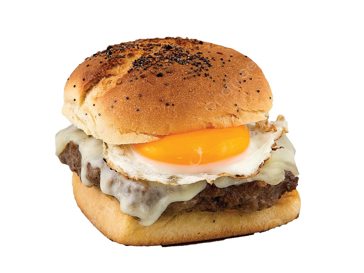 Egg burger