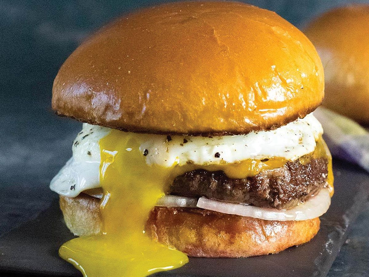 Egg Burger Sandwich