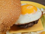 Burger With Egg Sandwich