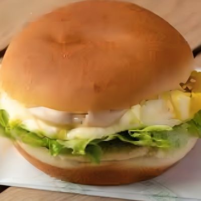 Medium Egg and Cheese Tasty Burger