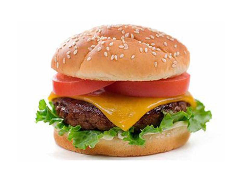 Tasty Burger Meal