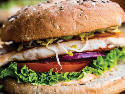 Chicken BBQ Burger