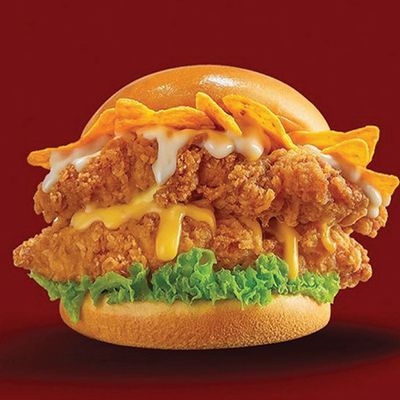 Super Crunchy Chicken Burger