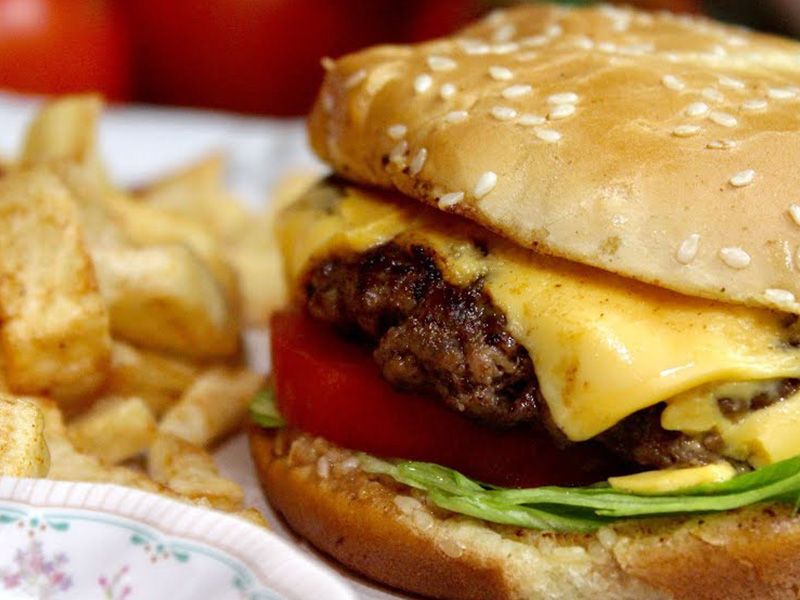 Jumbo Meat Burger Sandwich