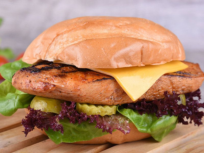 Jumbo Beef Burger Sandwich