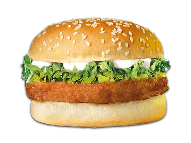 Plain Jumbo Beef Burger Sandwich