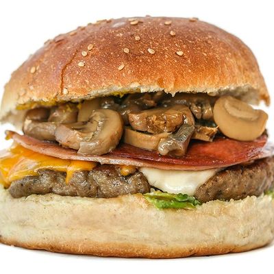 Mushroom Jumbo Burger