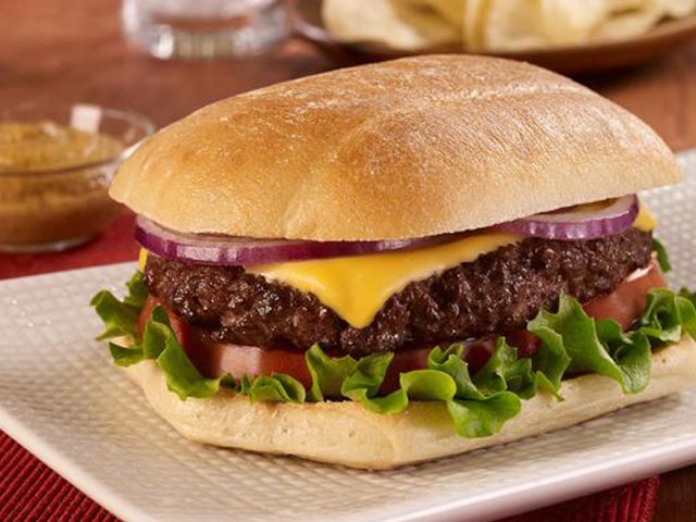 charcoal Cheese burger Sandwich