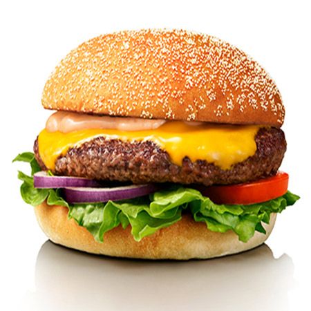 Double Beef Burger Sandwich
