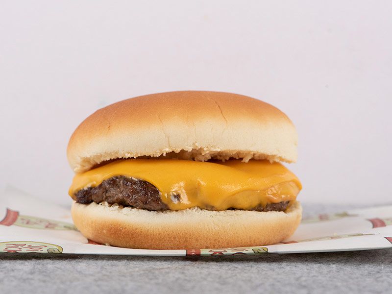 Beef Burger With Cheese