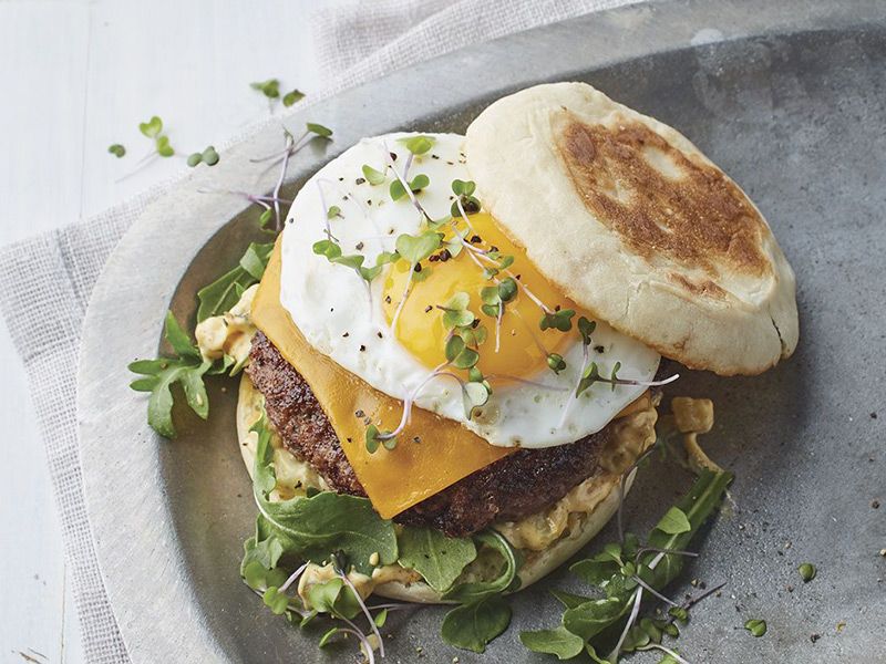 Egg Burger Sandwich
