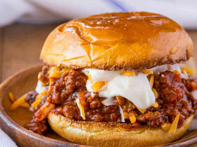 Spicy Cheese Beef Burger