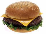 Cheese Meat Burger Sandwich