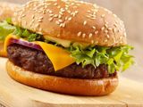 Cheese burger sandwich
