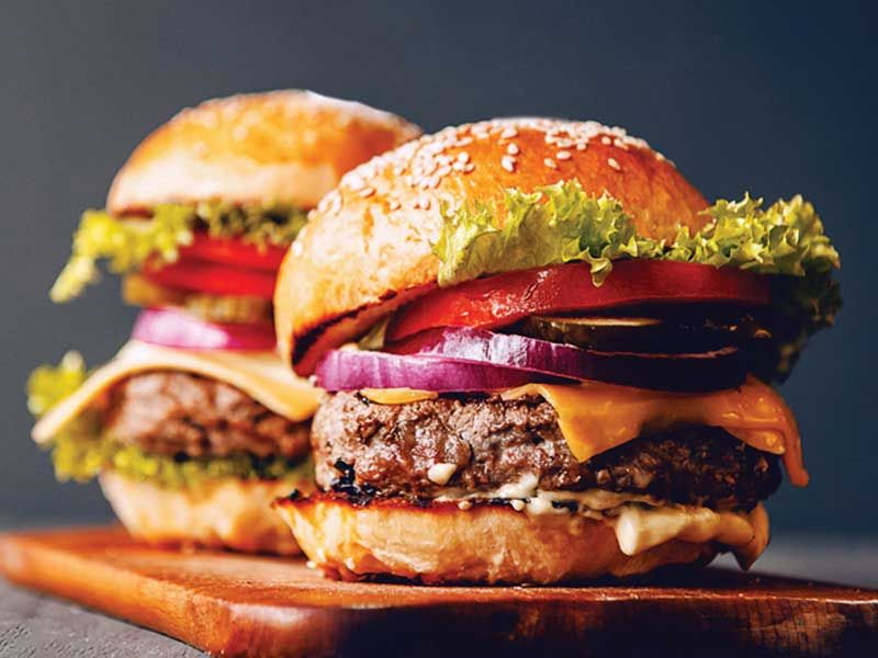 Cheese Burger Sandwich