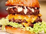 Gourmet Beef Burger Sandwich