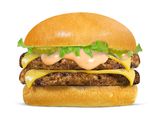 Double Beef Burger Sandwich