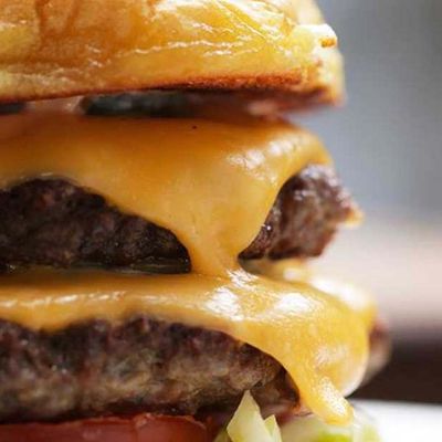 Double Cheese Burger ..